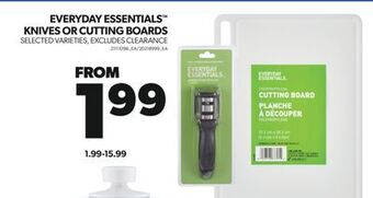 Real Canadian Superstore Everyday essentials knives or cutting boards offer