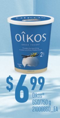Loblaws Oikos , 650/750 g offer