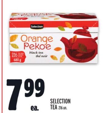 Metro Selection tea offer