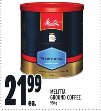 Metro Melitta ground coffee offer