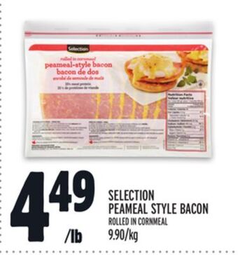 Metro Selection peameal style bacon offer