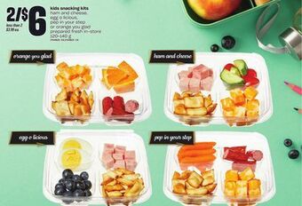 Loblaws Kids snacking kits, 120-140 g offer