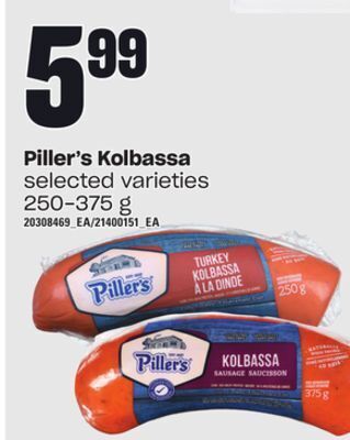 Loblaws Piller's kolbassa, 250-375 g offer