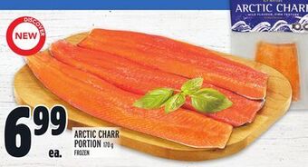 Metro Arctic charr portion offer