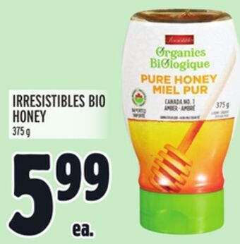 Metro Irresistibles bio honey offer