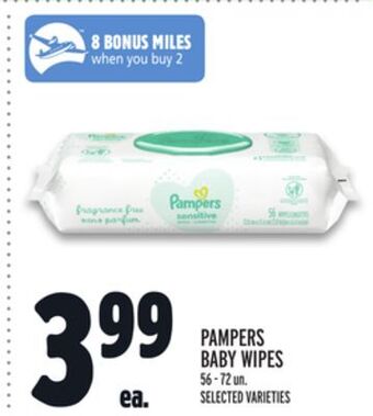 Metro Pampers baby wipes offer