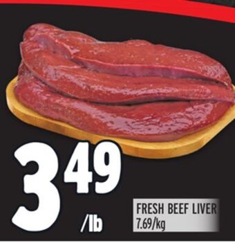 Metro Fresh beef liver offer