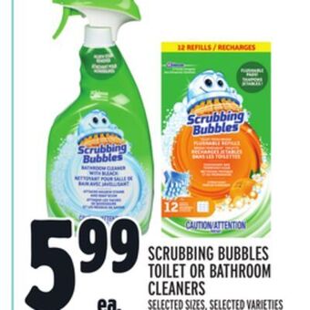 Metro Scrubbing bubbles toilet or bathroom cleaners offer
