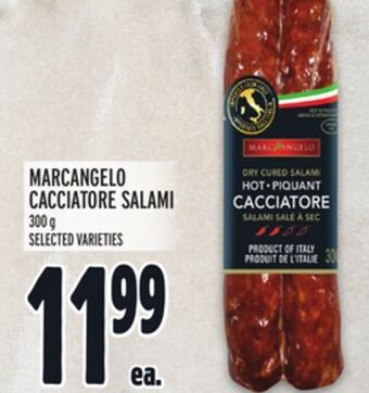 Metro Marcangelo cacciatore salami offer