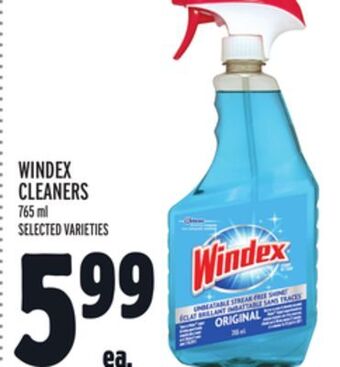 Metro Windex cleaners offer
