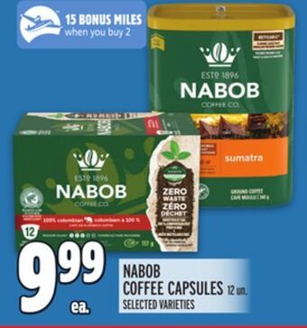 Metro Nabob coffee capsules offer