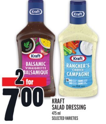 Metro Kraft salad dressing offer