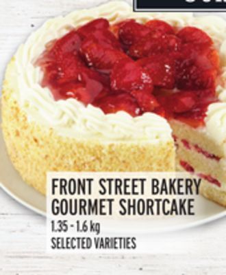 Metro Front street bakery gourmet shortcake offer