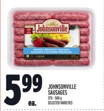 Metro Johnsonville sausages offer