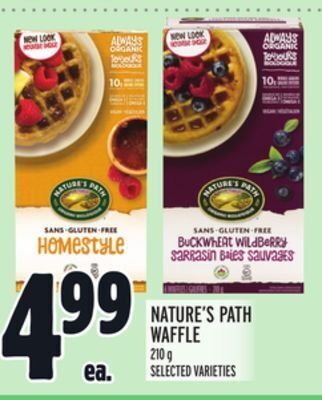 Metro Nature's path waffle offer