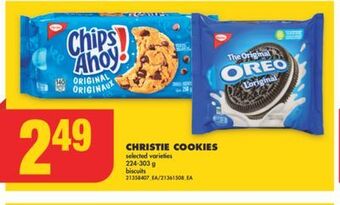 No Frills Christie cookies, 224-303 g offer