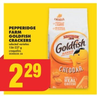 No Frills Pepperidge farm goldfish crackers, 156-227 g offer