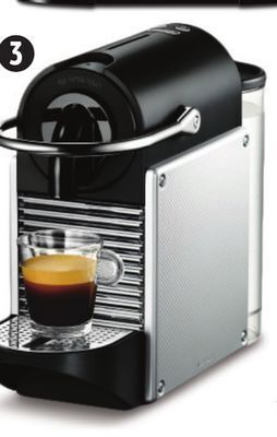 Canadian Tire Nespresso pixie aluminum coffee/espresso machine offer