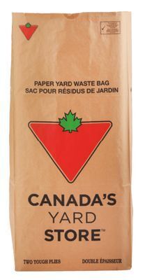 Canadian Tire Ctc yard waste 2-ply paper bags, 20-pack offer