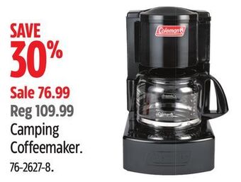 Canadian Tire Coleman camping coffeemaker offer