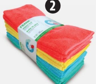 Canadian Tire Frank all-purpose microfibre cloths, 20-pk offer