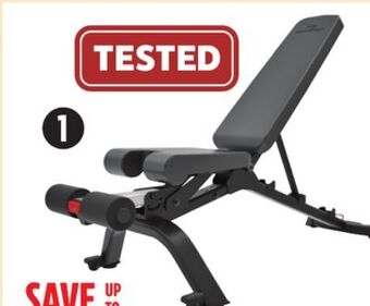 Canadian Tire Bowflex 3.1s stowable bench offer