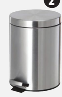Canadian Tire Type a 5l stainless- steel step can offer