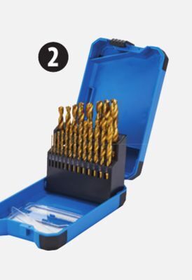 Canadian Tire Mastercraft 21-piece titanium bit set with case offer