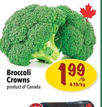 Farm Boy Broccoli crowns offer