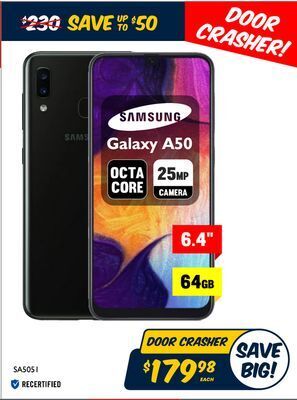 Big Daddy Closeouts Samsung 6.4 galaxy a50 offer