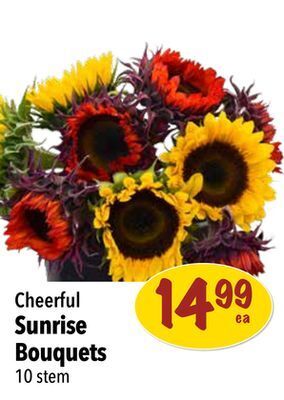 Farm Boy Cheerful sunrise bouquets offer