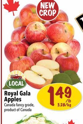Farm Boy Royal gala apples offer