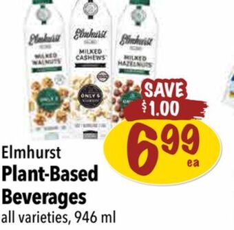 Farm Boy Elmhurst plant-based beverages offer
