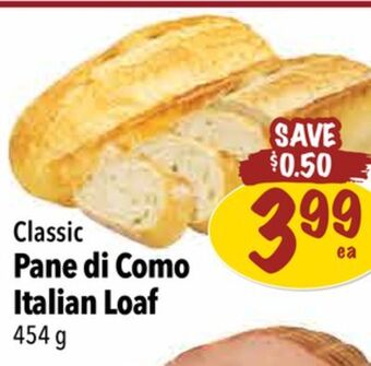 Farm Boy Pane di como italian loaf offer