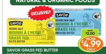 Healthy Planet Natural & organic foods offer