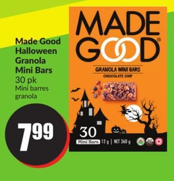 Chalo FreshCo Made good halloween granola mini bars 30 pk offer