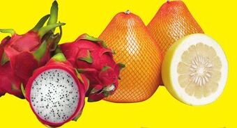 Chalo FreshCo Pomelo or dragon fruit product of vietnam offer