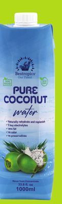 Chalo FreshCo Bestropics coconut water 1 l offer