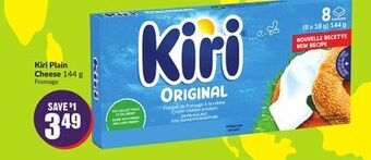 Chalo FreshCo Kiri plain cheese 144 g offer