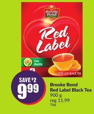 Chalo FreshCo Brooke bond red label black tea 900 g offer