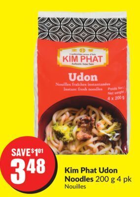 Chalo FreshCo Kim phat udon noodles 200 g 4 pk offer