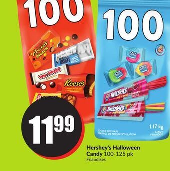 Chalo FreshCo Hershey's halloween candy 100-125 pk offer