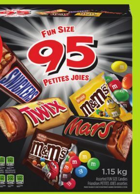 Chalo FreshCo Mars fun size 95 pk offer