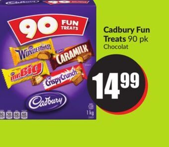 Chalo FreshCo Cadbury fun treats 90 pk offer