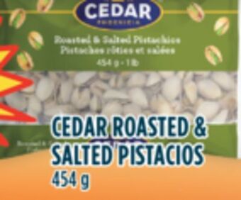 Marché Adonis Cedar roasted & salted pistacios offer