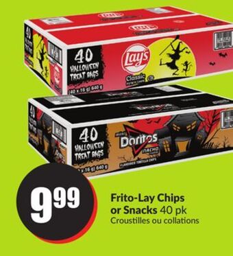 Chalo FreshCo Frito-lay chips or snacks 40 pk offer