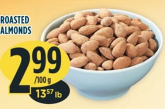 Marché Adonis Roasted almonds offer