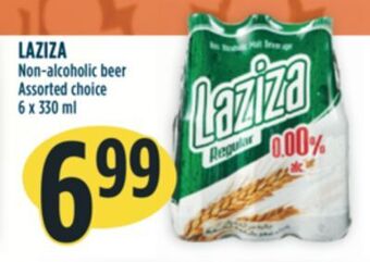 Marché Adonis Laziza non-alcoholic beer offer