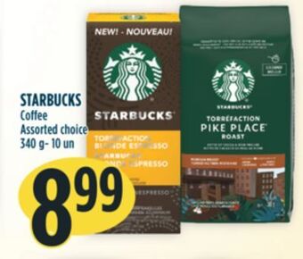 Marché Adonis Starbucks coffee offer