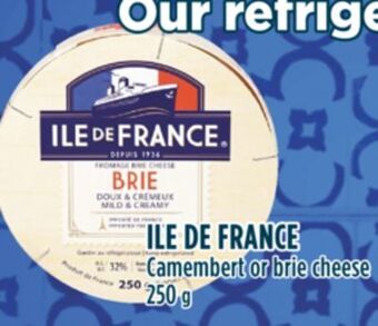 Marché Adonis Ile de france camembert or brie cheese offer